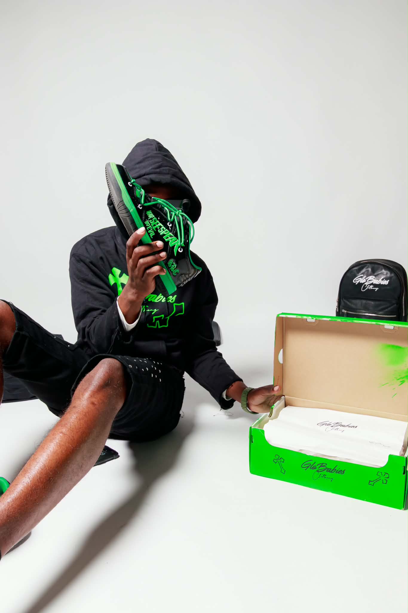 HEAR SEE SPEAK NO EVIL SNEAKERS
