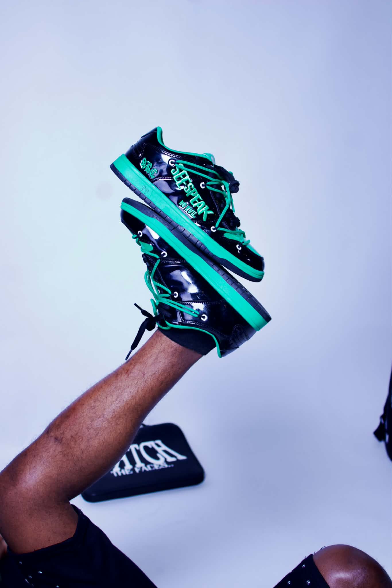 HEAR SEE SPEAK NO EVIL SNEAKERS