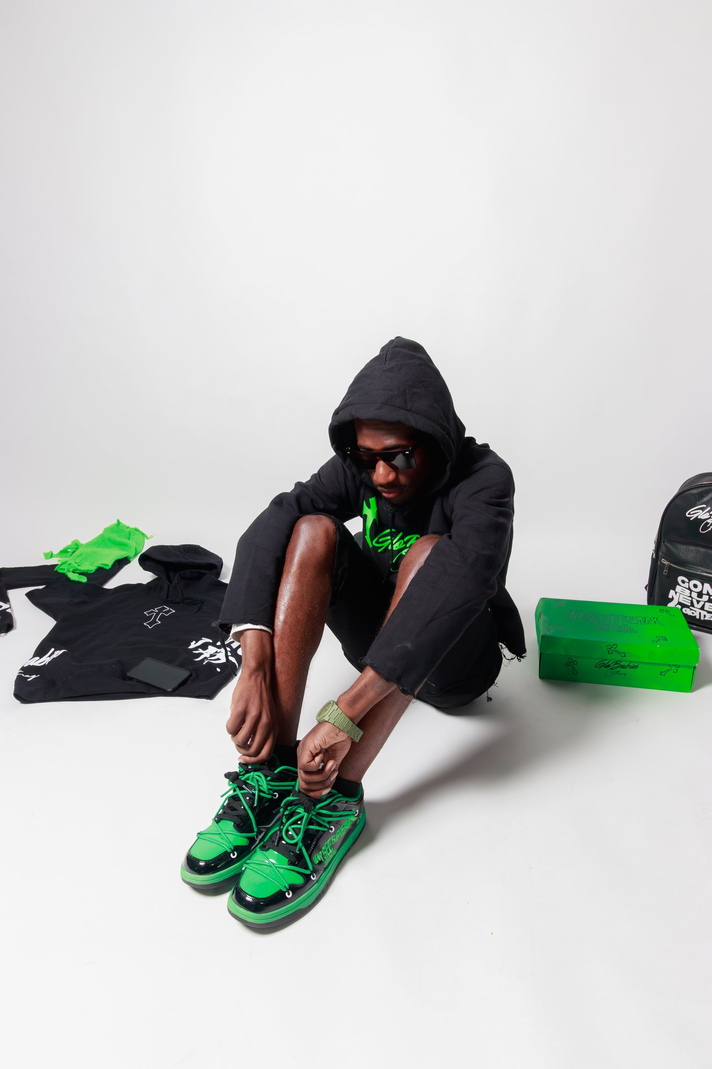 HEAR SEE SPEAK NO EVIL SNEAKERS